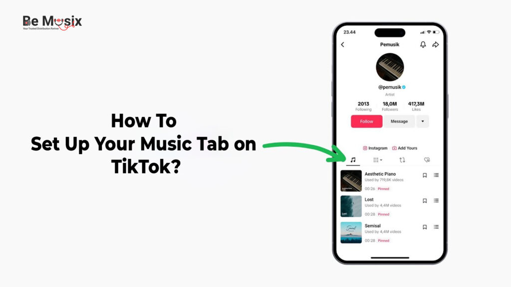 How To Set Up Your Music Tab on TikTok